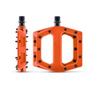 DMR V11 Nylon Composite Flat 9/16 Inch Platform Bike Pedals Orange