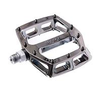 DMR V12 Alloy Flat Platform Bike Pedals 9/16" Axle - Silver
