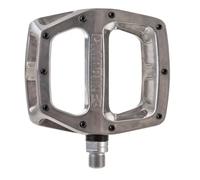 DMR V12 Alloy Flat Platform Bike Pedals 9/16" Axle - Silver