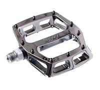 DMR V12 Alloy Flat Platform Bike Pedals 9/16" Axle - Silver