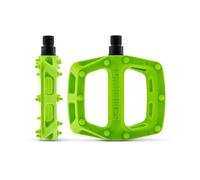 DMR V6 Flat wide Mountain MTB bike Flattie Freeride Nylon Pedals - Green