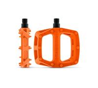 DMR V6 Flat wide Mountain MTB bike Flattie Freeride Nylon Pedals - Orange