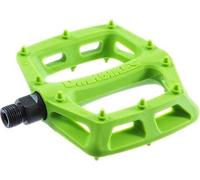 Dmr V6 Pedals, 9/16" Plastic Platform Green