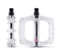 DMR V6 Plastic Pedals Clear Glacier