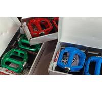 DMR V8 Pedals 9/16" Mountain Bike BMX (CODE RED) Classic Platform (NEW)