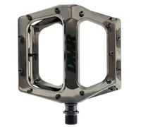 DMR Vault Chrome Flat Pedals - Black Chrome