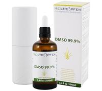 DMSO 99.9% Pharma Grade Ingredients | Lemon Grass Scent - Dimethyl sulfoxide Liquid | 3.4 Oz - 100 ml | High Purity | Third-Party Tested | Heiltropfen®