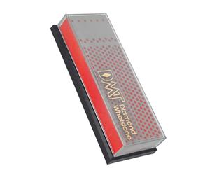 DMT 6-in. Machinist Diamond Whetstone in Plastic Box Fine Knife Sharpener - Red, N/A