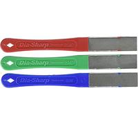 DMT D2K 2.5-Inch Dia-Sharp Diamond Mini-Hone Kit of C/F/E - Multi-Colour