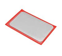DMT D3F 3-Inch Dia-Sharp Credit Card Sized Fine Sharpener - red