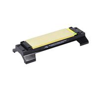 DMT Duosharp Bench Stone Extra-Fine/Coarse with Base Knife Sharpener - Gold, 8-Inch