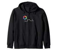 DMT Spirit Molecule Zip Hoodie