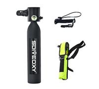 Dmuzsoih 0.5L Diving Tank, Portable Tank Cylinder, Diving Oxygen Tank, Breath Underwater Device, Diving Gear Set Oxygen Cylinder Kit, Snorkeling Dive Bottle