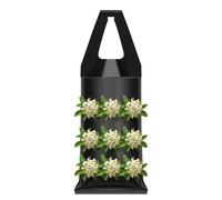 Dmuzsoih 22x54cm Strawberry Planter Bag With 9 Slits, PE Hanging Planter Bag, Plant Grow Bags, Mounted Strawberry Planting Handle Pockets, Vegetable Grow Container For Garden Patio Balcony Use