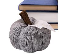 Dmuzsoih 3 Pack 6×9CM Knit Pumpkin For Autumn Decor - Small Knitted Pumpkins, Harvest Festival Little Pumpkin Decoration, Autumn Decor Knitted Pumpkin, Seasonal Cozy Knitted Pumpkin, Crochet Pumpkins