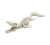 Dmuzsoih 3D Printed Mosasaurus - Articulated 3D Printed Aquarium Decoration,Mosasaurus Skeleton Toy,for Display Holidays Bathroom Closet Nursery Offices Bedroom Desktop Bookshelf Shelves Table Counter