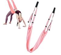 Dmuzsoih Aerial Yoga Rope,Leg Stretching Strap For Splits - Strong Anti-Flexibility Trainer Backbend Assist, Aerial Yoga Hammock Swing Splits Training