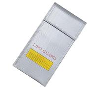 Dmuzsoih Battery Bag Fireproof - Battery Storage Organizer,Small Power Holder Pouch - for Camping Car Charging Transportation Valuables Collectibles Documents Bank Cards