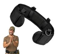 Dmuzsoih Belt Back Pad - Outdoor Heavy Duty Quick-Release Combat Belt | Battle Belts Multi-Purpose Padded Belt Padded Belt Tool Work Belt For Outdoor Sports Equipment