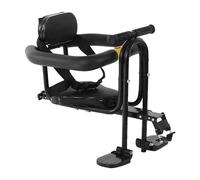 Dmuzsoih Cycling Seat for Kids | Outdoor Detachable Cycling Seat - Portable Cycling Accessories, Black Cycling Seat for Kids Ages 2 to 5