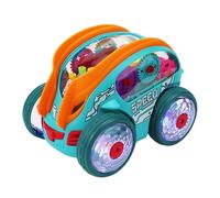 Dmuzsoih Electric Stunt Car for Kids,Electric 360 Degree Rotating Stunt Car - Development Game with Light And Music for Garden Indoor Outdoor School Living Room Holiday Birthday Thanksgiving