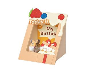 Dmuzsoih Hamster House, Ferret Wooden Enclosure - Frame Play Area for Hamsters, Guinea Pigs, Hedgehog, Ferret, Chinchilla, Activity Opportunities