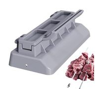 Dmuzsoih Kebab Press Mold | Sturdy Fast Grilling Tool - Manual Mould | for Restaurant Grilling Cooking Kitchen Outdoor Barbecue Camping Picnic Backyard Homemade Kebab Maker Skewer Tool