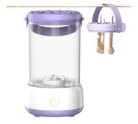 Dmuzsoih Makeup Brush Cleaner Machine | Portable Make Up Tool Washer - Automatic Cosmetic Brushes Cleaner,for Home Travel Professional Studio Women Beauty Enthusiasts