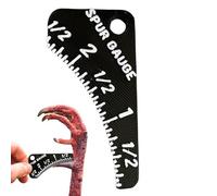 Dmuzsoih Measuring Tool for Hunters, Portable Turkey Accessories, Turkey Hunting Spur Gauge, for Wild House Party, Men, Women, Girls, Teenagers, Husband, Son