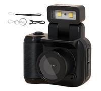 Dmuzsoih Retro Snap Video Camera - Vintage 1080p Digital Camcorder With LED Flash Light, Retro Snap Digital Camera, 1080P Vintage Small Digital Camera, Multifunctional Compact Vintage Camcorder