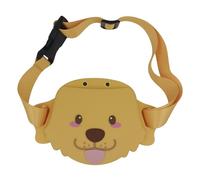 Dmuzsoih Snack Bag for Dogs - 200 ml Dog-Shaped Leak-Proof Snack Bum Bag for Daily Walking Training Food Storage and Reinforcement Aid