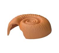 Dmuzsoih Snake Out Ammonite Shape - Small Animal Out House - Shelter Decorative Habitat for Playing Garden Terrarium Resting Tank Sleeping Hiding Home