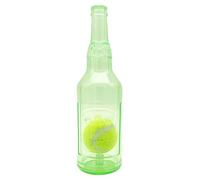 Dmuzsoih Squeaky Bottle Dog Toy, Rubber Dog Teeth Cleaning Bottle Toy, Bottles Shape Dogs Toys, Tennis Ball In A Bottles Dogs Toys, Indestructible Pet Chew Game For Outdoor Indoor Small And Medium
