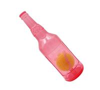 Dmuzsoih Squeaky Bottle Dog Toy, Rubber Dog Teeth Cleaning Bottle Toy, Bottles Shape Dogs Toys, Tennis Ball In A Bottles Dogs Toys, Indestructible Pet Chew Game For Outdoor Indoor Small And Medium