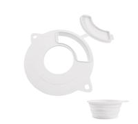 Dmuzsoih Stand Mixer Bowl Cover - Silicone Replacement Guard - Stand Mixer Splash Guard Replacement | for Baking Cooking Home Restaurant Commercial Bread Making Flour Proofing