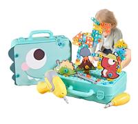 Dmuzsoih Toy Tool Bench | Fun Realistic Educational Leisure Games - Work Bench Toy | for Boys Girls Play Mechanic Yard Car Vehicle Family Time Offices Social Situations School Classroom Home Daily