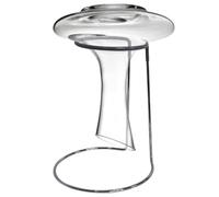 Dmuzsoih Wine Decanter Drying Stand - Drying Decanter Stand - Stable Wine Decanter Drying Hanger Bracket With Rubber Coated Top To Prevent Scratches