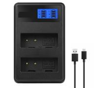 DMW-BLE9 DMW-BLG10 USB Battery Charger，Compatible For Panasonic， DMW BLG10 BLE9 BLG10E Lumix DMC-GF6 GF5 GX7 GX80 GX85 GX7 LX100 Mark II
