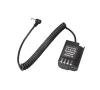 DMW-BLK22/DCC17 Cameras Dummy Battery, Coupler Power Adapter Kit with DC Cable for Panasonic GH6 S5K GH5S GH3