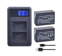 DMW-BMB9 DMW-BMB9E DMW BMB9 Battery +LCD Dual Charger，Compatible For Panasonic，For DMC FZ40K FZ45K FZ47K FZ48K FZ60 FZ70 FZ100 FZ150