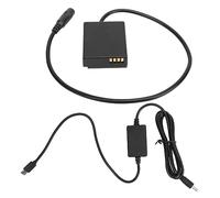 DMW DCC11 DC Coupler DMW BLG10 DMW BLE9 Dummy Battery USB Cable Kit for GX7 GX85 GX80 GF3 GF5 GF6 GX9 TX1 S6 ZS60 ZS70 ZS80 ZS100 ZS110 G100 TZ100 WE 070