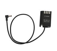 DMW DCC17 Dummy Battery for LUMIX S5 GH6, DC Coupler with 5.5x2.1 Plug, Continuous Power Supply for Digital Camera, Compatible with DMW BLK22, ABS + Metal Build, 60cm Cable