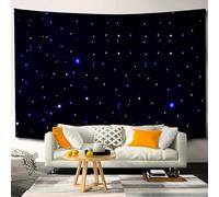 DMX-Controlled LED Star Curtain Backdrop with Remote for Stage Lighting in Weddings, Parties, and DJ Events