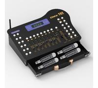 Dmx Controller,192CH DJ Controller with Drawer,Dmx 512 Lighting Controller with Four Wireless Receivers for Stage Performance,Disco Party,Concert,Christmas,Halloween