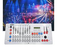 DMX Controller, DMX Console,240 Channels DMX 512 DJ DMX Console Equipment For Stage Wedding And Event Lighting Controller, Controller Panel for Editing Program of Stage Lighting Runing