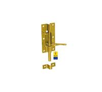 DMX - Door Bolt 100 x 48 - Door Stop Floor - Locking - Gate Bolt - Armoured Bolt - Bolt - Gate Lock - Door Holder - Lock Latch - Gate, Door, Lock - Shutters
