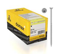 DMX - Wood Screws Torx - Chipboard Screws - Screws 6.0 x 50 - Construction Screws - Screws Set of 200 - Patio Screws - Torx Set - Wood Screws - Countersunk Screws Set