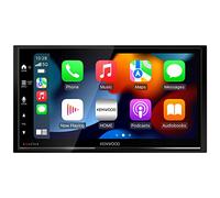 DMX809S eXcelon 6.95-Inch Capacitive Touch Screen, Car Stereo, Wireless and Wired CarPlay and Android Auto, Bluetooth, AM/FM HD Radio, MP3 Player, USB Port, Double DIN, 13-Band EQ, SiriusXM