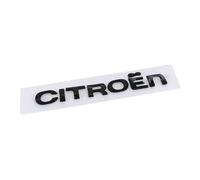 DMYQJY Car Emblems for Citroen C-Zero 2009-2020, Rear Trunk Emblem Fender Emblem Badge Letters Badge Emblems Logo Badge Metal Badge Decal Stickers Replacement for Car Accessories, CITROEN-Black