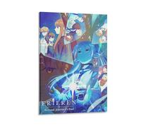 DMYTDYQK Anime Poster Frieren Beyond Journey's End 15 Canvas Poster Wall Art Decor Print Picture Paintings for Living Room Bedroom Decoration 12x18inch(30x45cm)